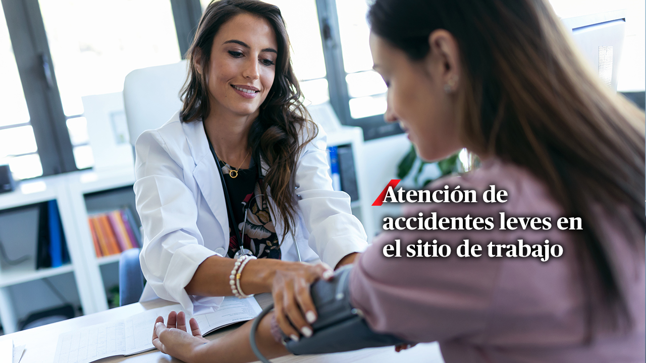 Atención de accidentes leves en el sitio de trabajo